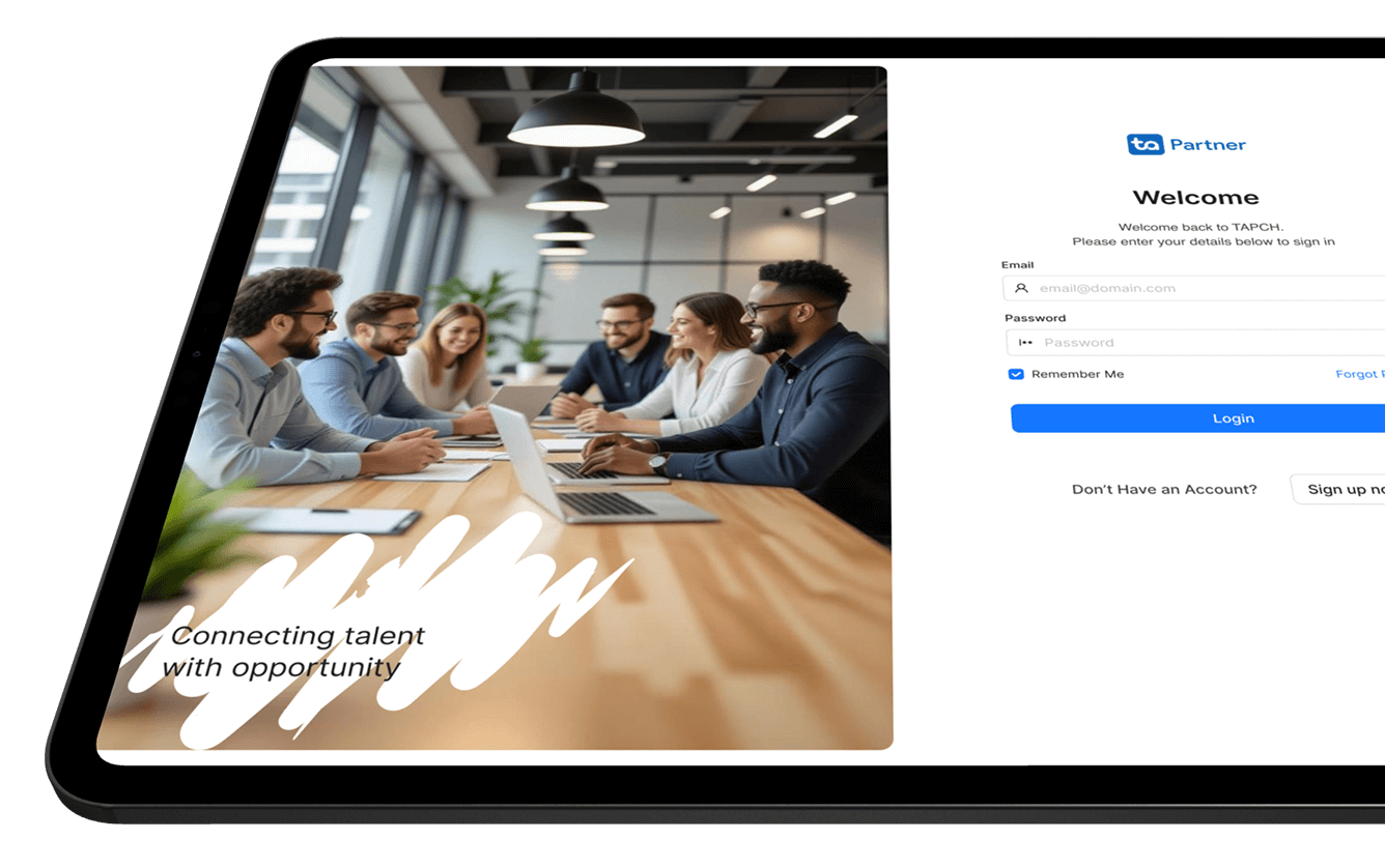 Seamless collaboration mockup